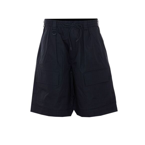 Adidas Y 3 Men Y-3 Logo Wide Leg Shorts
